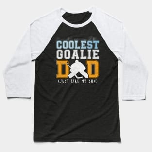 Goalie Dad Definition Baseball T-Shirt